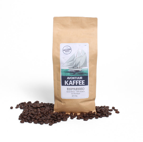 AVONTUUR KAFFEE Espresso ganze Bohne - Voyage 6 100% Arabica | Mexiko  250g
